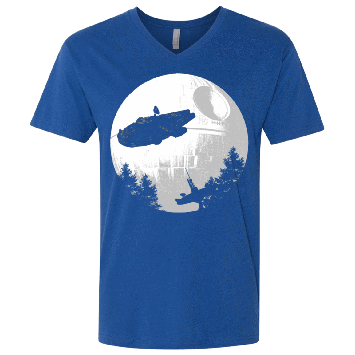T-Shirts Royal / X-Small ET Parody Men's Premium V-Neck