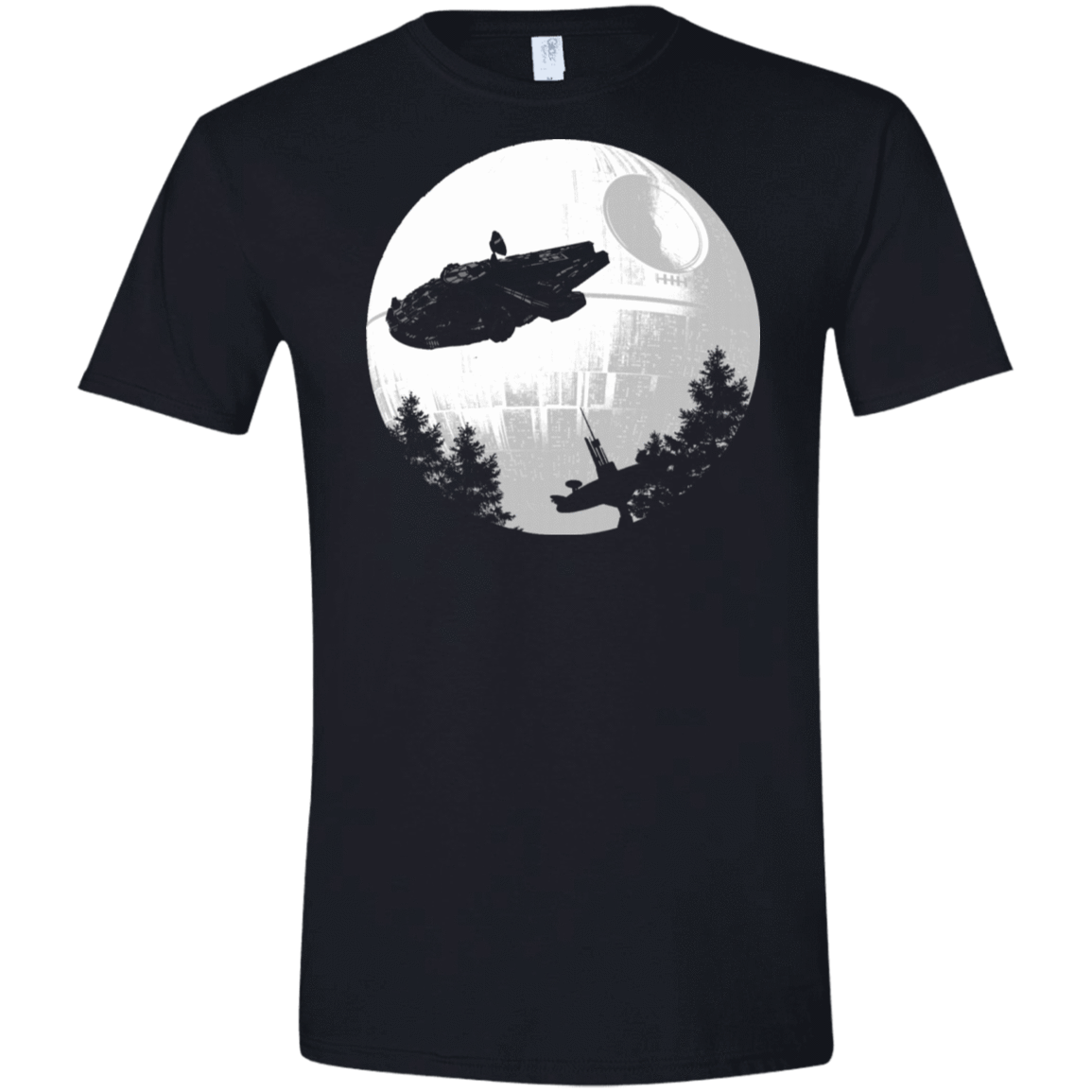 T-Shirts Black / X-Small ET Parody Men's Semi-Fitted Softstyle