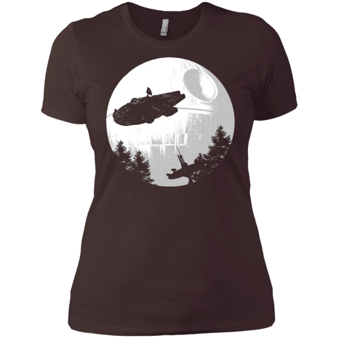 T-Shirts Dark Chocolate / X-Small ET Parody Women's Premium T-Shirt