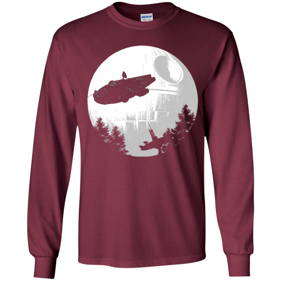 T-Shirts Maroon / YS ET Parody Youth Long Sleeve T-Shirt