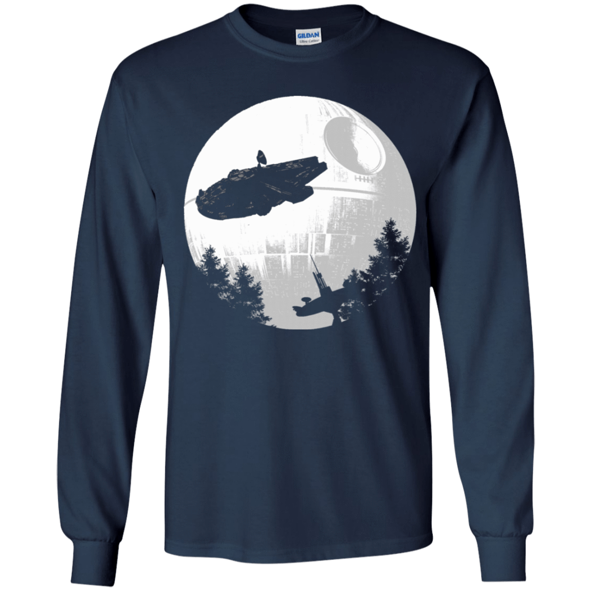 T-Shirts Navy / YS ET Parody Youth Long Sleeve T-Shirt