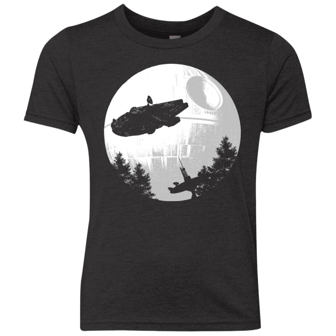 T-Shirts Vintage Black / YXS ET Parody Youth Triblend T-Shirt
