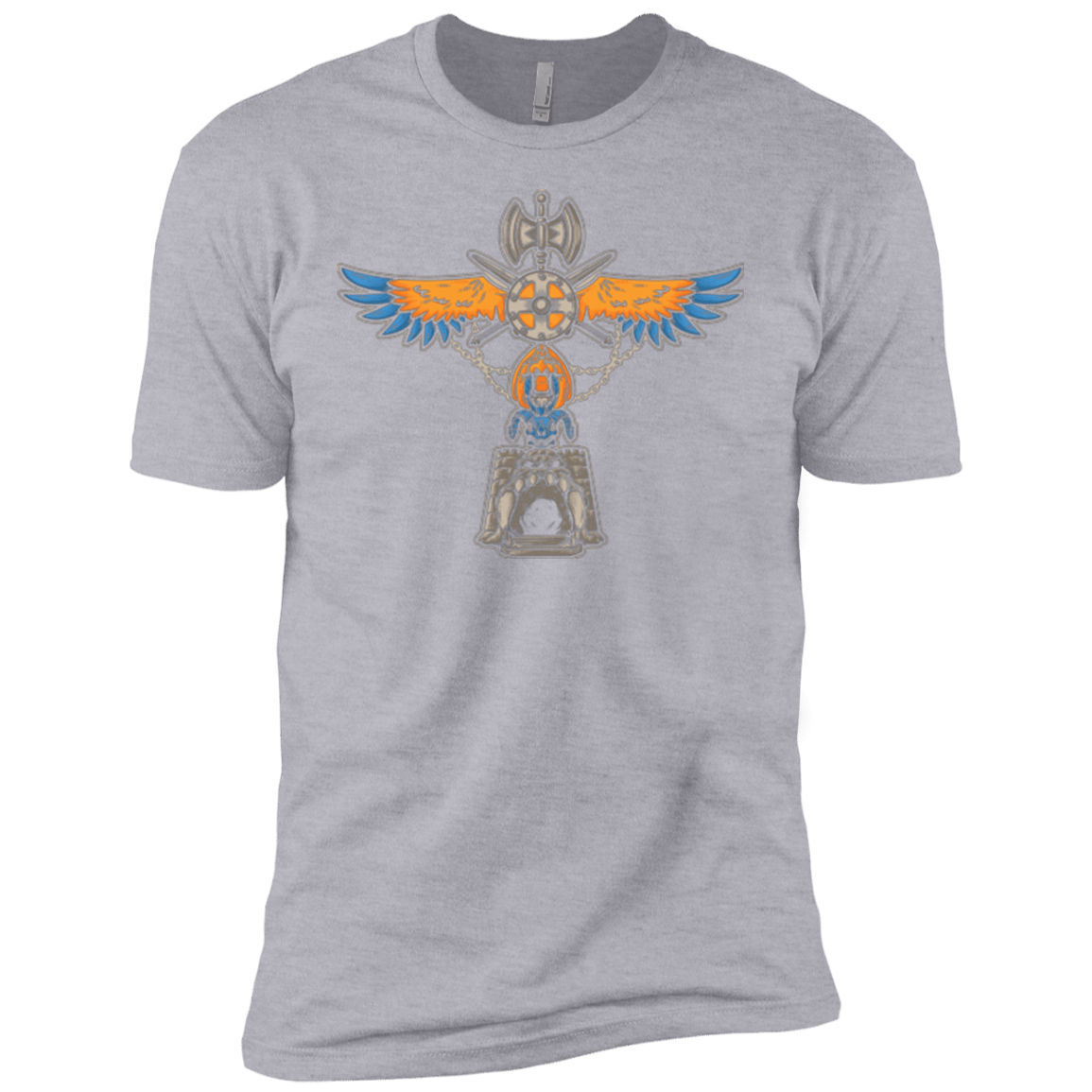 T-Shirts Heather Grey / YXS ETERNIA TOTEM Boys Premium T-Shirt