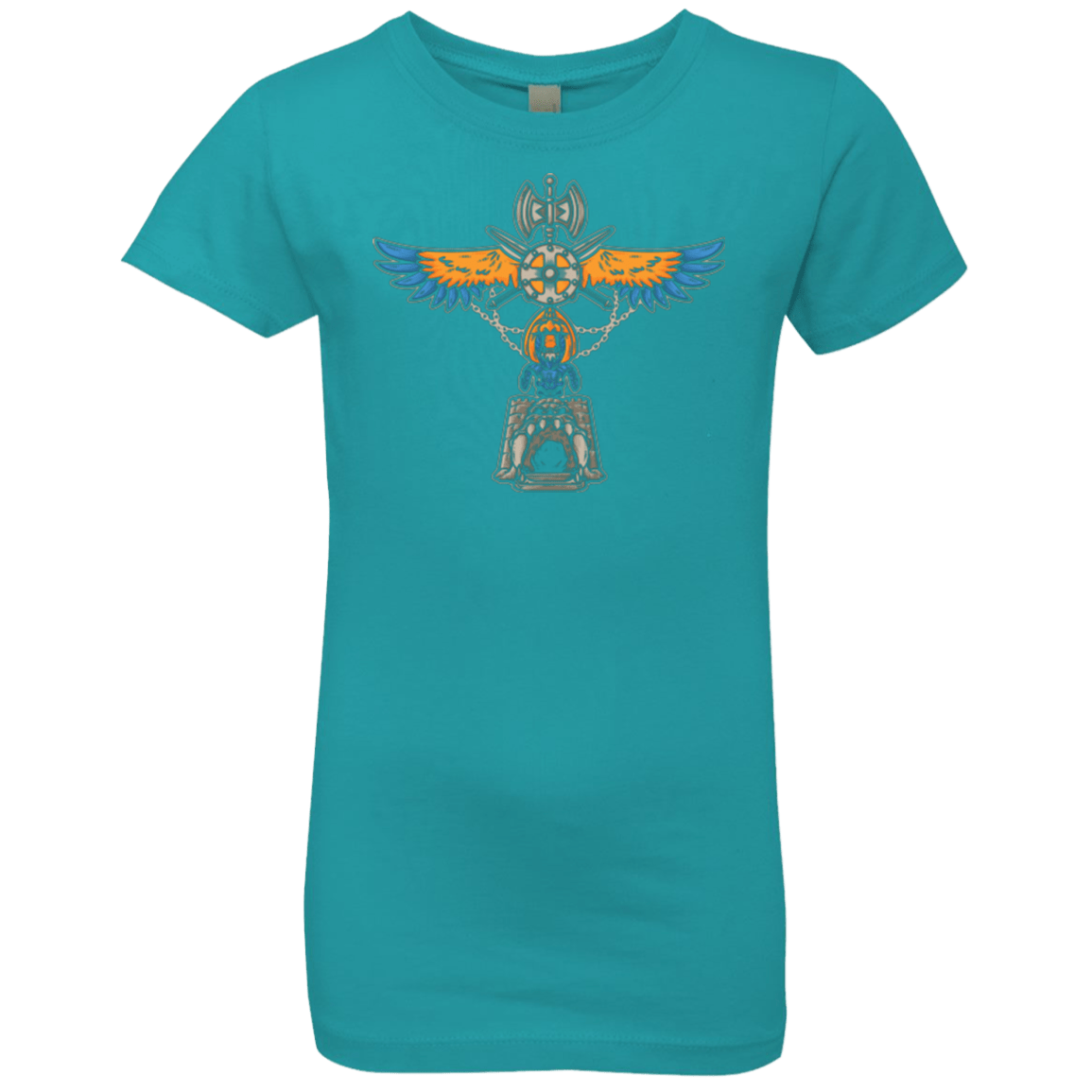 T-Shirts Tahiti Blue / YXS ETERNIA TOTEM Girls Premium T-Shirt