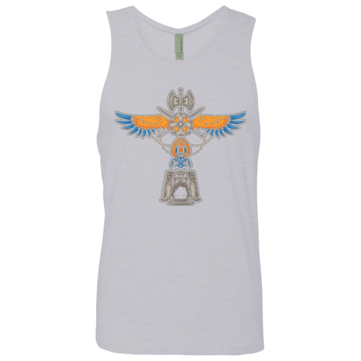 T-Shirts Heather Grey / Small ETERNIA TOTEM Men's Premium Tank Top