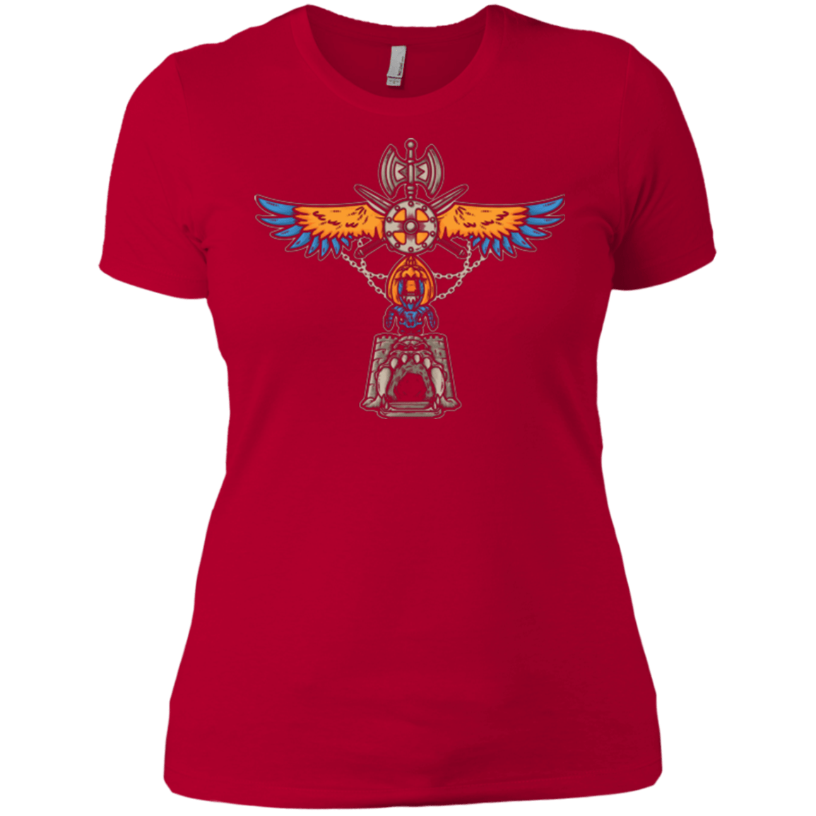 T-Shirts Red / X-Small ETERNIA TOTEM Women's Premium T-Shirt