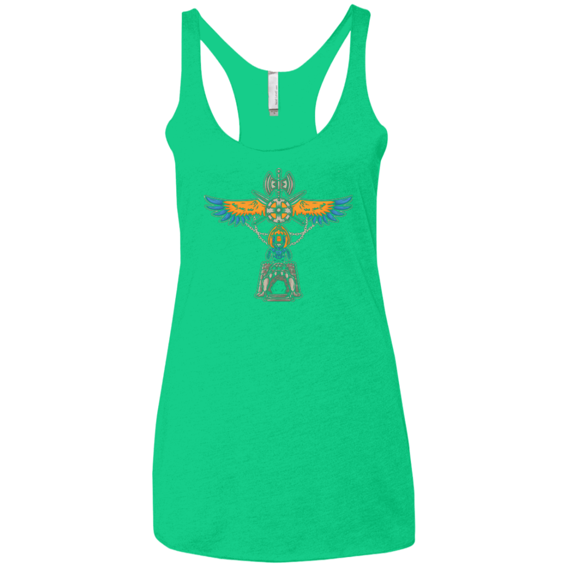 T-Shirts Envy / X-Small ETERNIA TOTEM Women's Triblend Racerback Tank