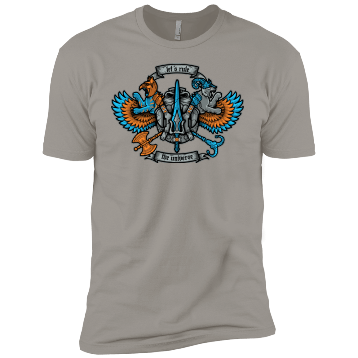 T-Shirts Light Grey / YXS ETERNIAS CREST Boys Premium T-Shirt