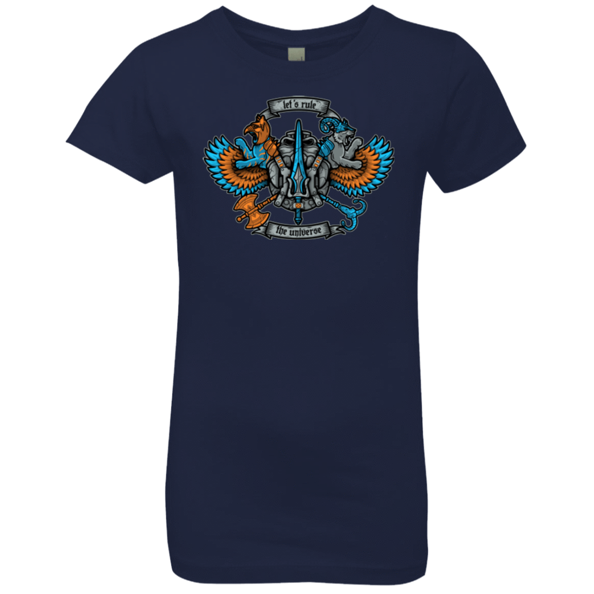 T-Shirts Midnight Navy / YXS ETERNIAS CREST Girls Premium T-Shirt