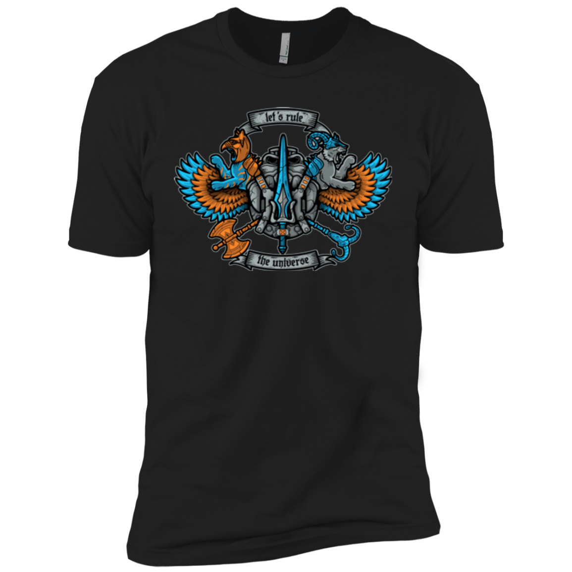 T-Shirts Black / X-Small ETERNIAS CREST Men's Premium T-Shirt