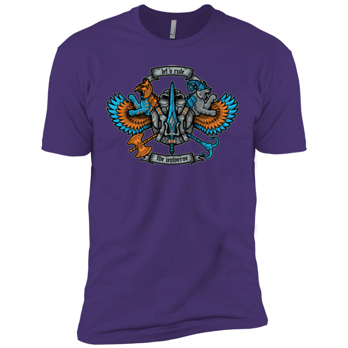 T-Shirts Purple / X-Small ETERNIAS CREST Men's Premium T-Shirt