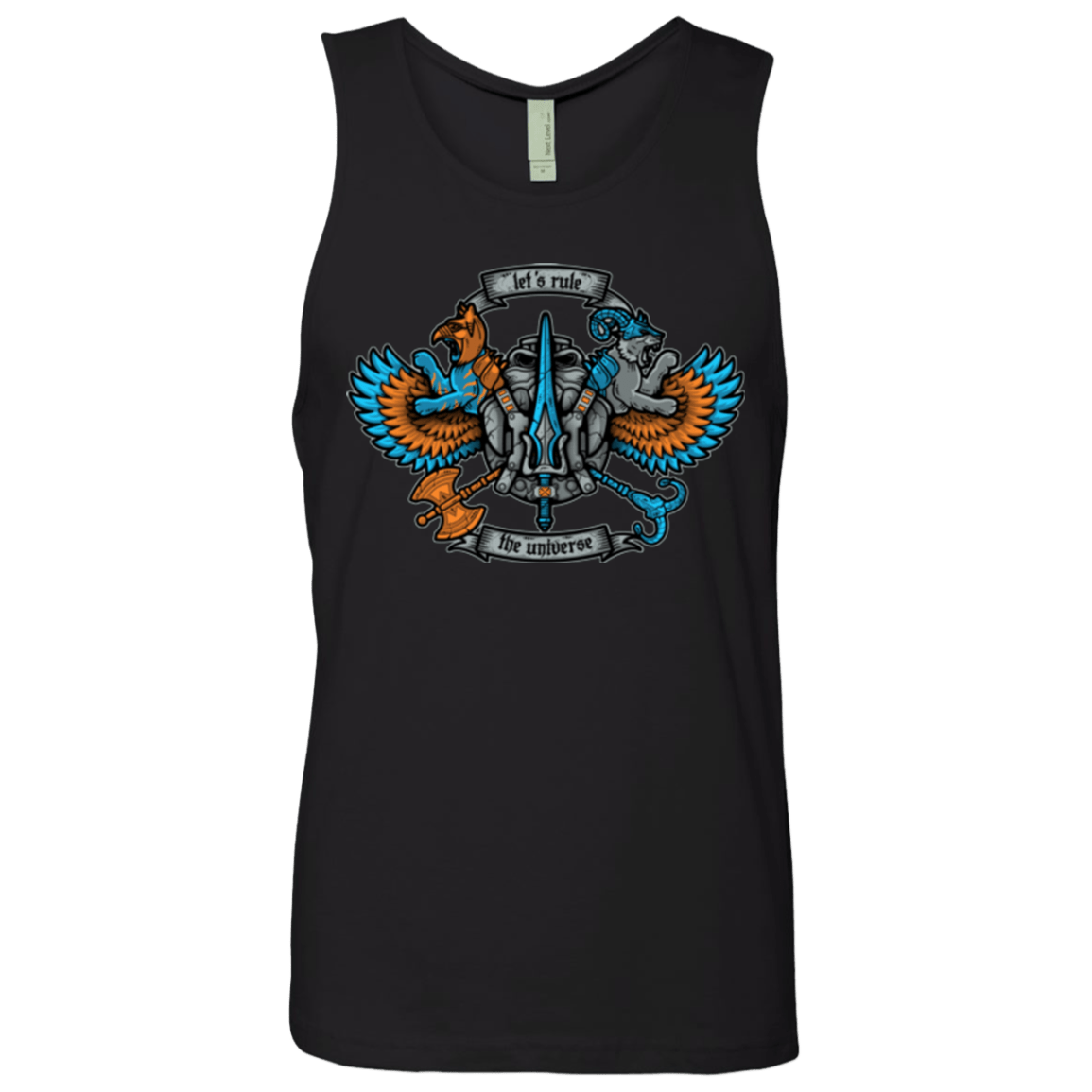 T-Shirts Black / Small ETERNIAS CREST Men's Premium Tank Top