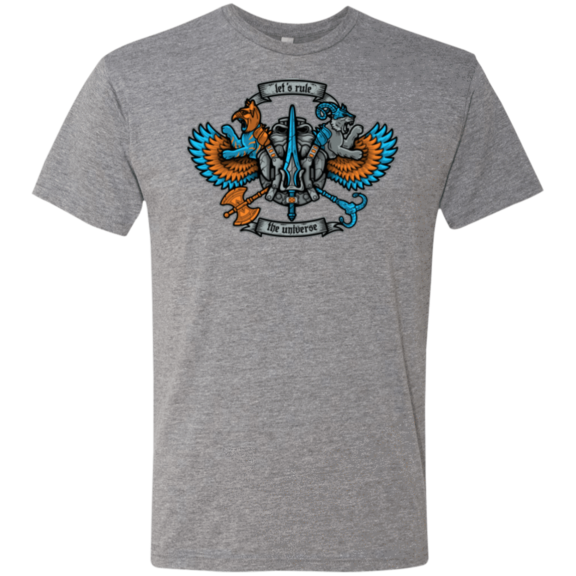 T-Shirts Premium Heather / Small ETERNIAS CREST Men's Triblend T-Shirt