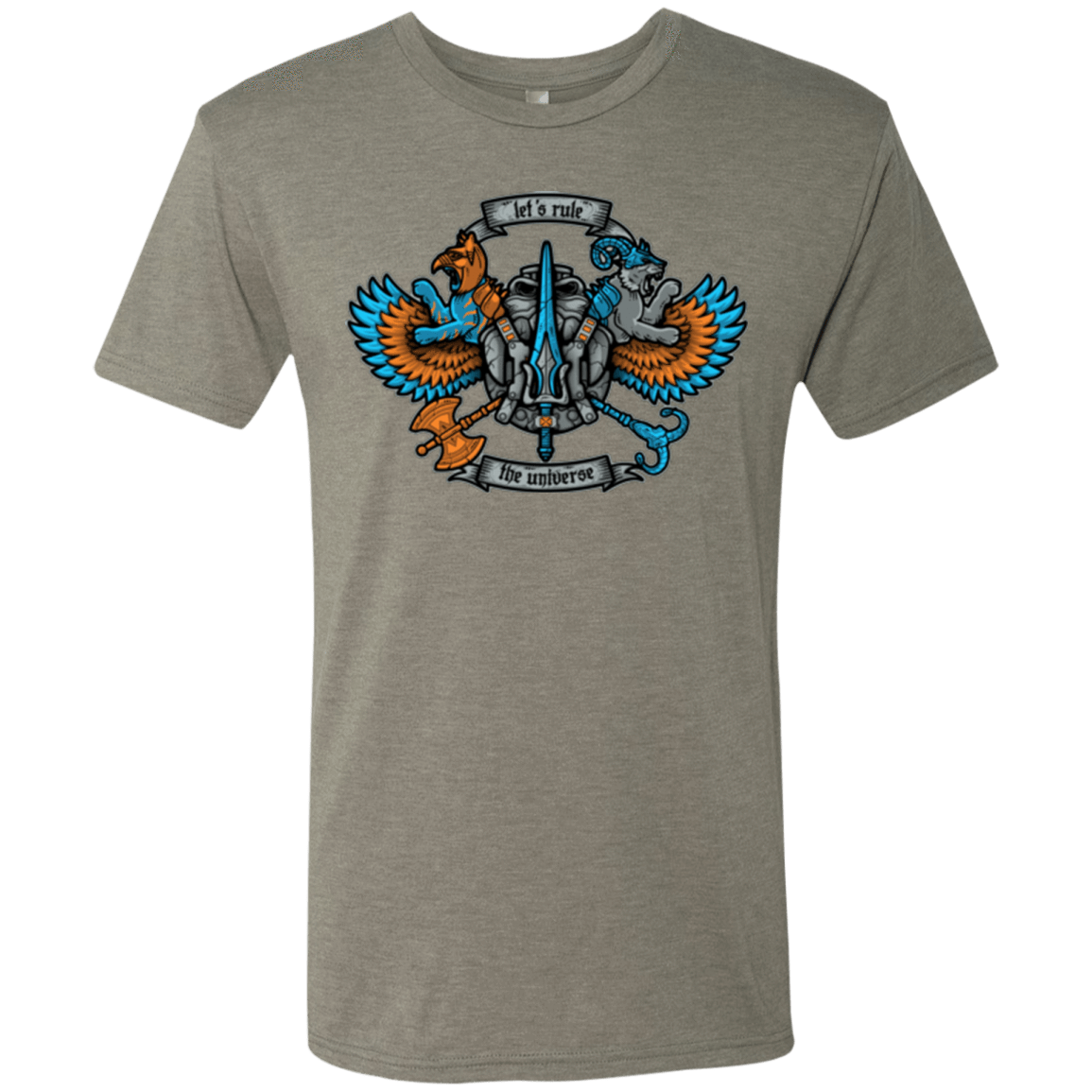 T-Shirts Venetian Grey / Small ETERNIAS CREST Men's Triblend T-Shirt