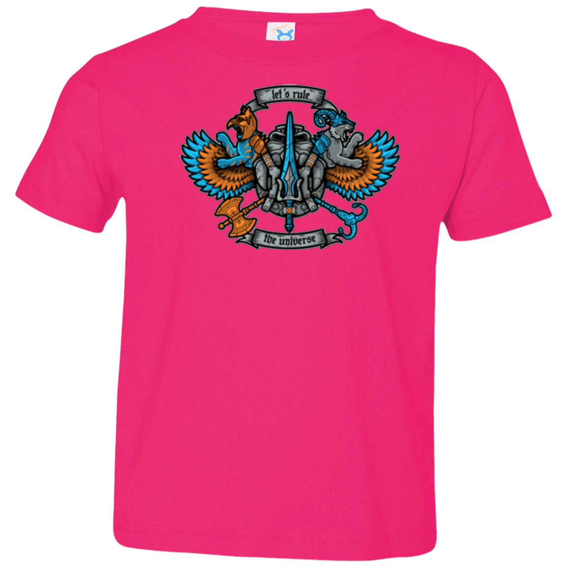 T-Shirts Hot Pink / 2T ETERNIAS CREST Toddler Premium T-Shirt