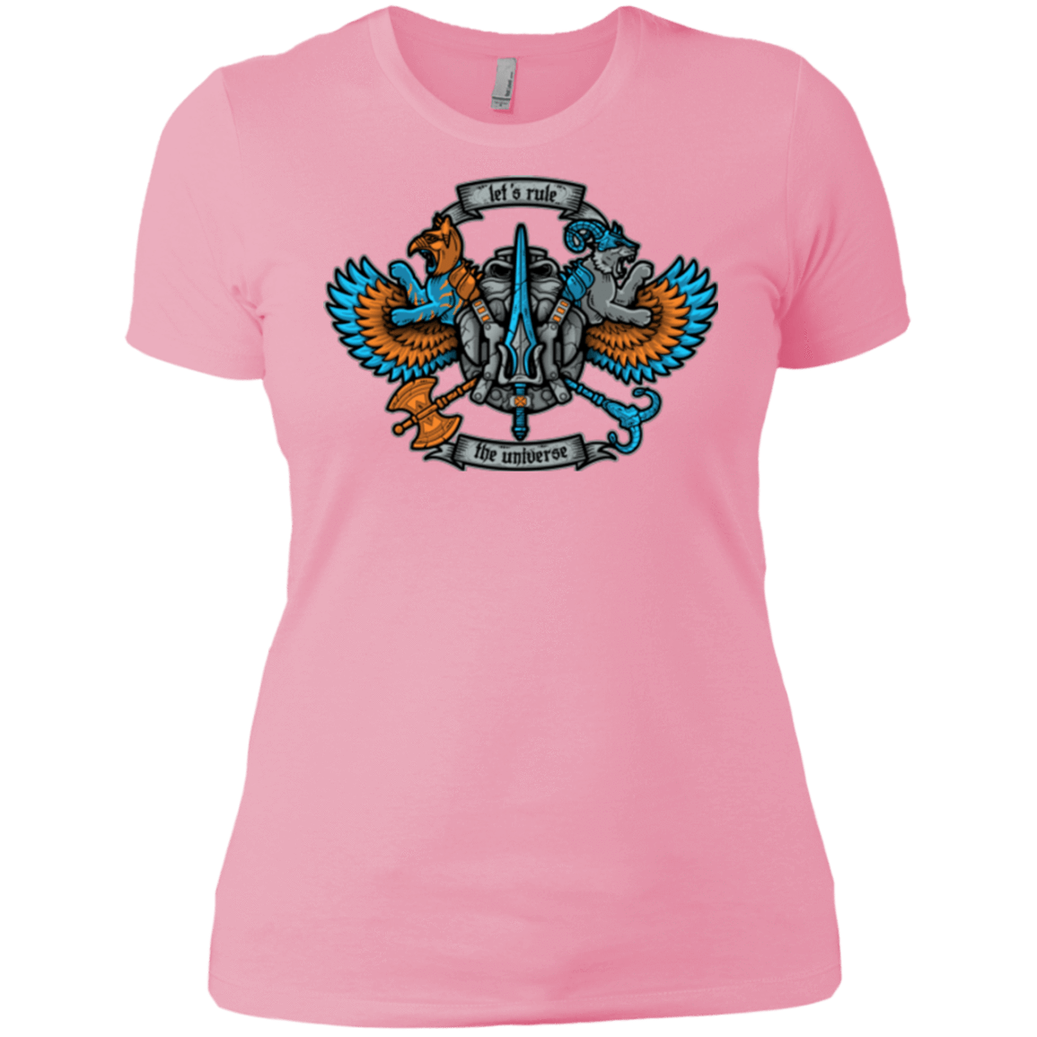 T-Shirts Light Pink / X-Small ETERNIAS CREST Women's Premium T-Shirt