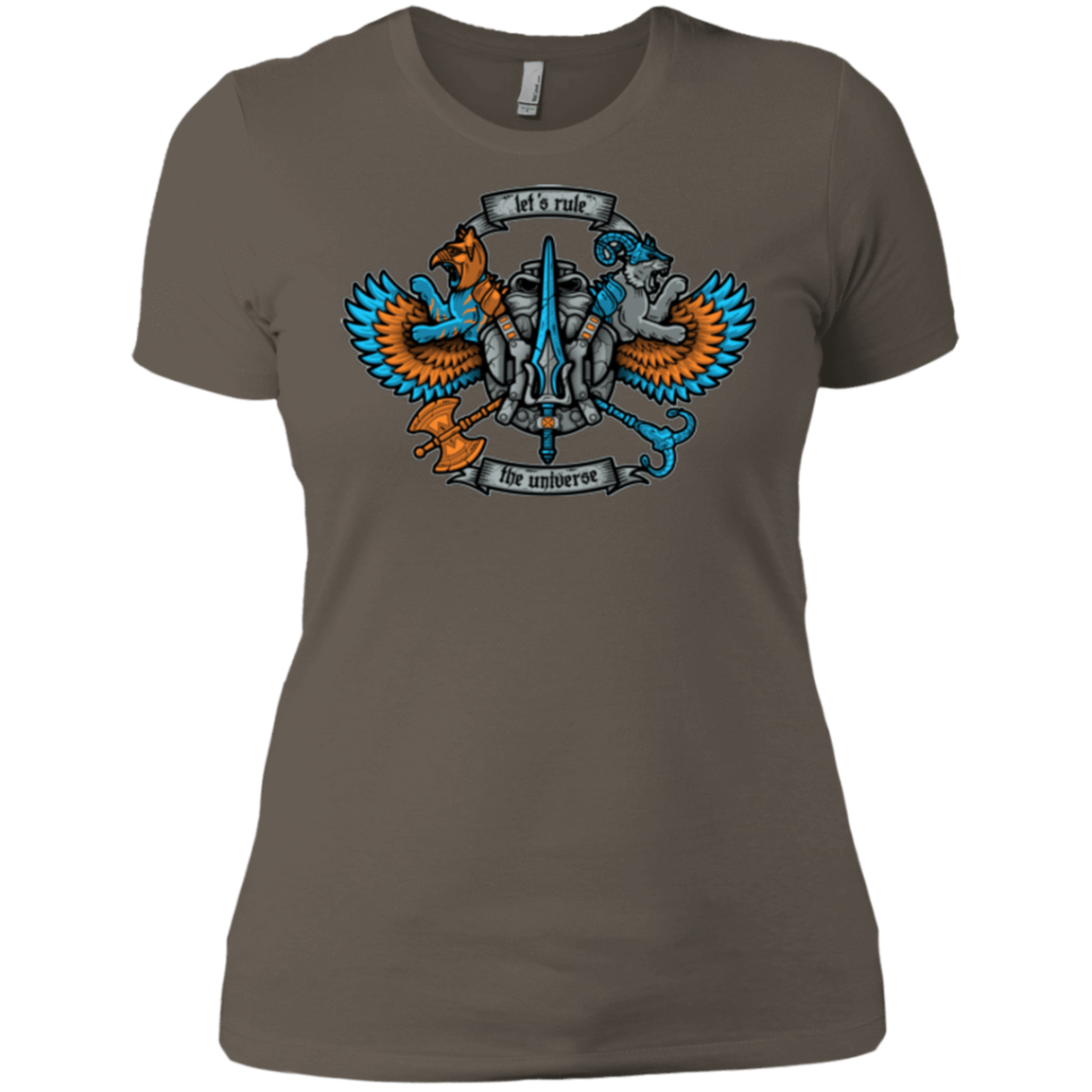 T-Shirts Warm Grey / X-Small ETERNIAS CREST Women's Premium T-Shirt