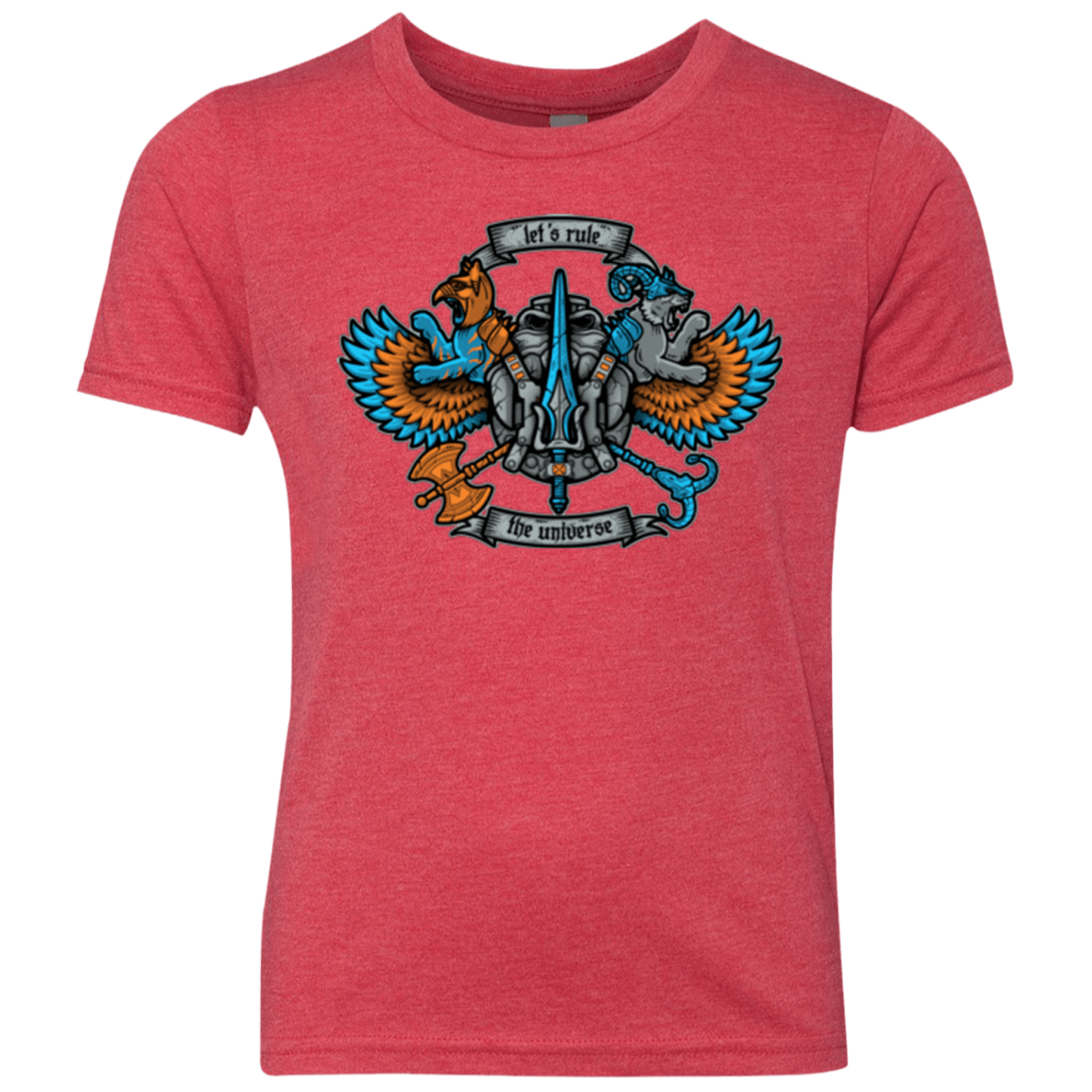 T-Shirts Vintage Red / YXS ETERNIAS CREST Youth Triblend T-Shirt