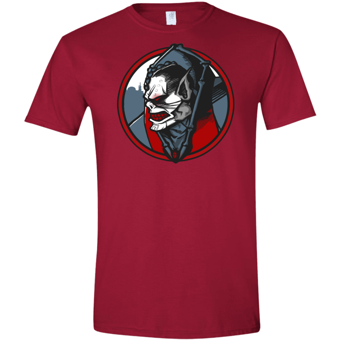 T-Shirts Cardinal Red / S Eternias Worst Men's Semi-Fitted Softstyle