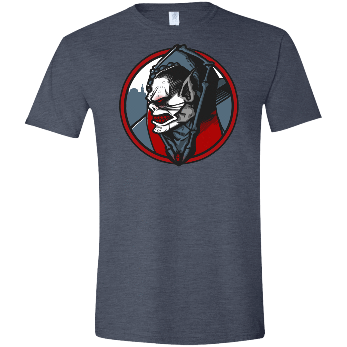 T-Shirts Heather Navy / S Eternias Worst Men's Semi-Fitted Softstyle