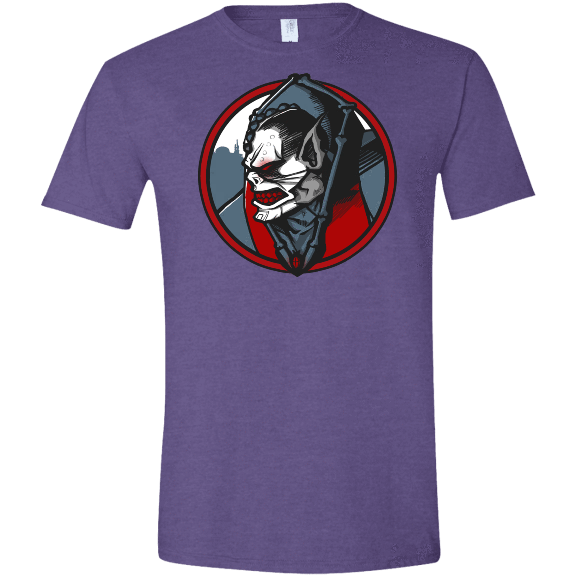 T-Shirts Heather Purple / S Eternias Worst Men's Semi-Fitted Softstyle