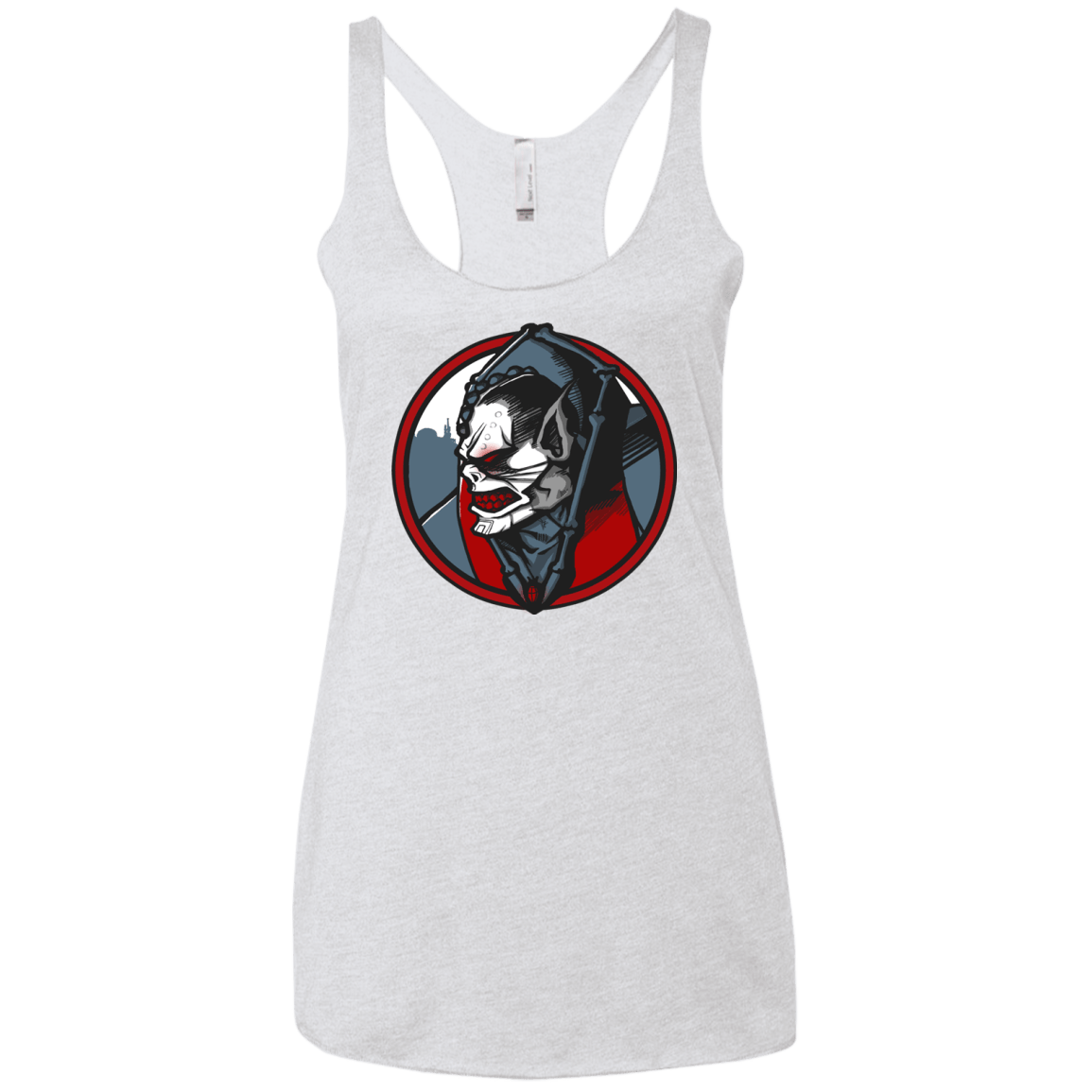 T-Shirts Heather White / X-Small Eternias Worst Women's Triblend Racerback Tank