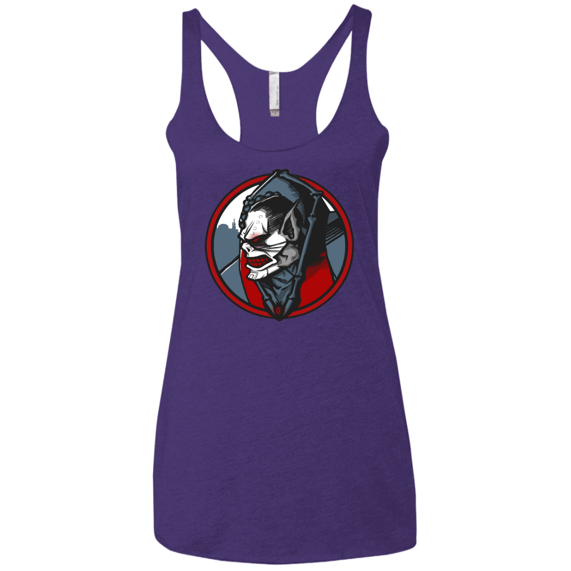 T-Shirts Purple Rush / X-Small Eternias Worst Women's Triblend Racerback Tank