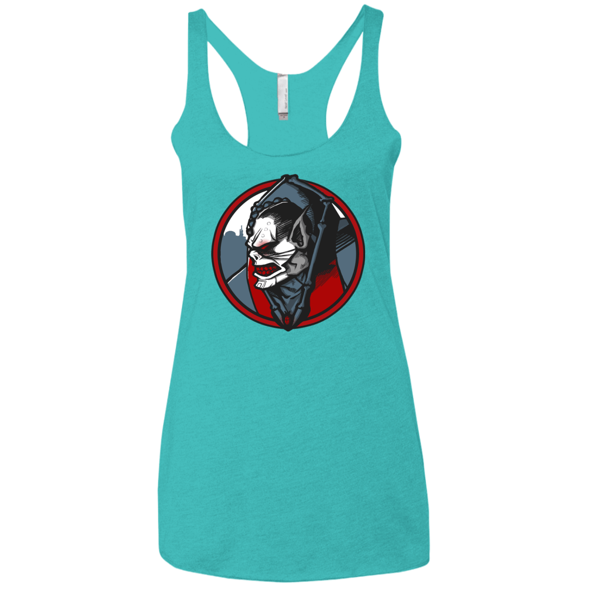 T-Shirts Tahiti Blue / X-Small Eternias Worst Women's Triblend Racerback Tank