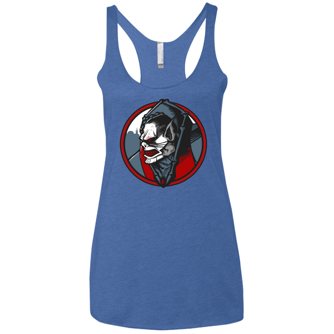 T-Shirts Vintage Royal / X-Small Eternias Worst Women's Triblend Racerback Tank