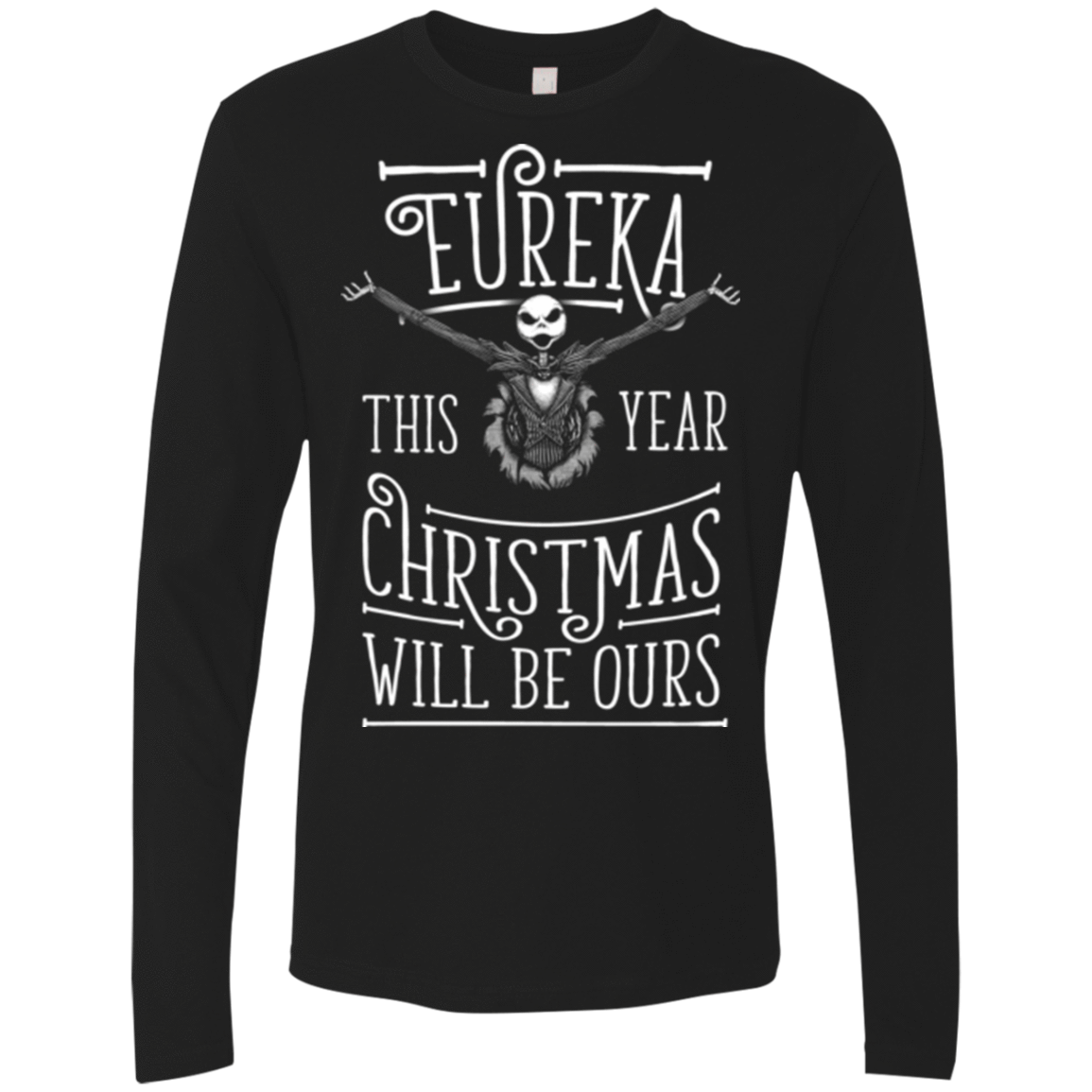 T-Shirts Black / Small Eureka Men's Premium Long Sleeve