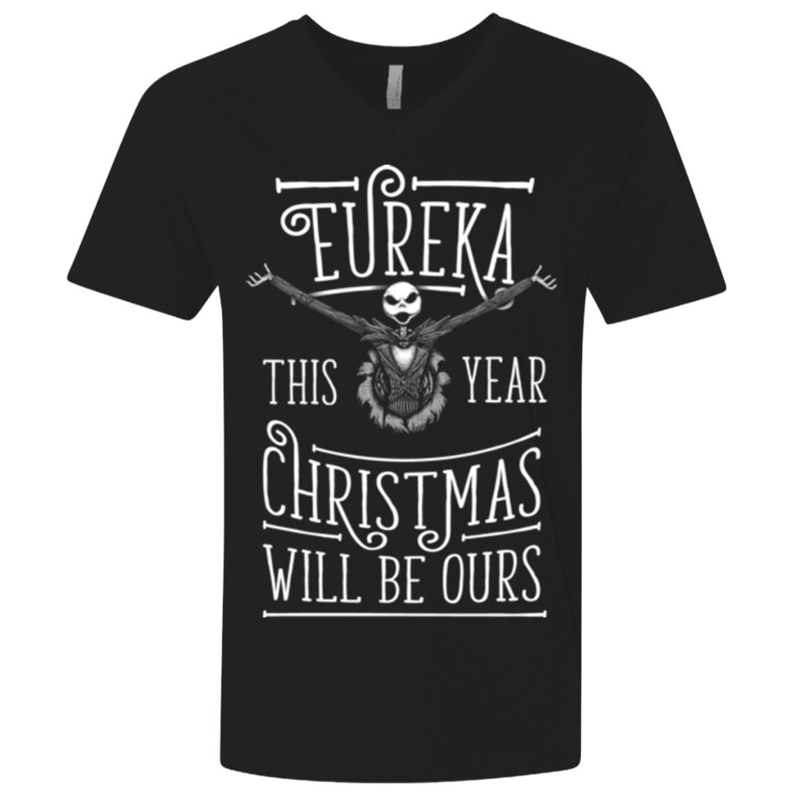 T-Shirts Black / X-Small Eureka Men's Premium V-Neck