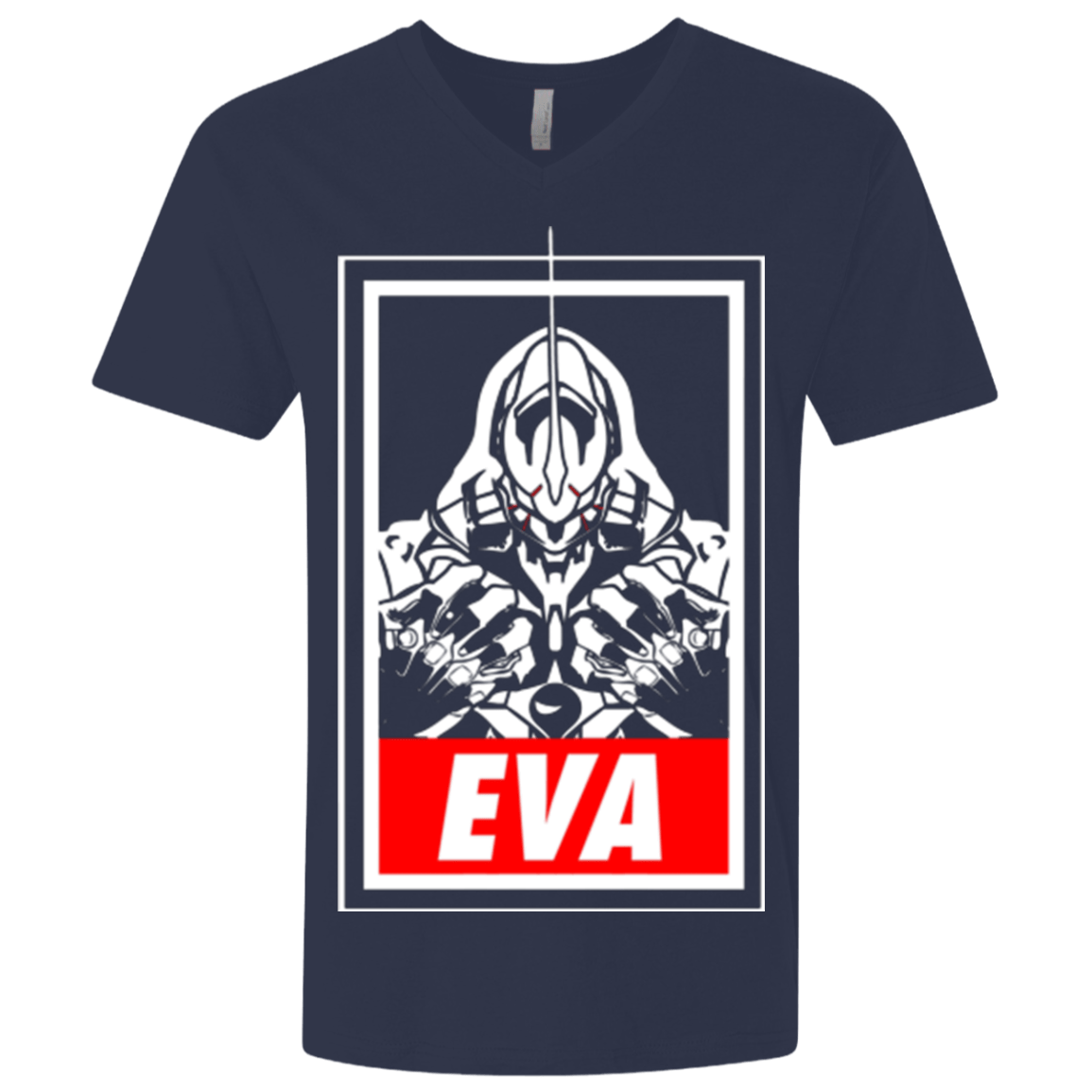T-Shirts Midnight Navy / X-Small EVA Men's Premium V-Neck