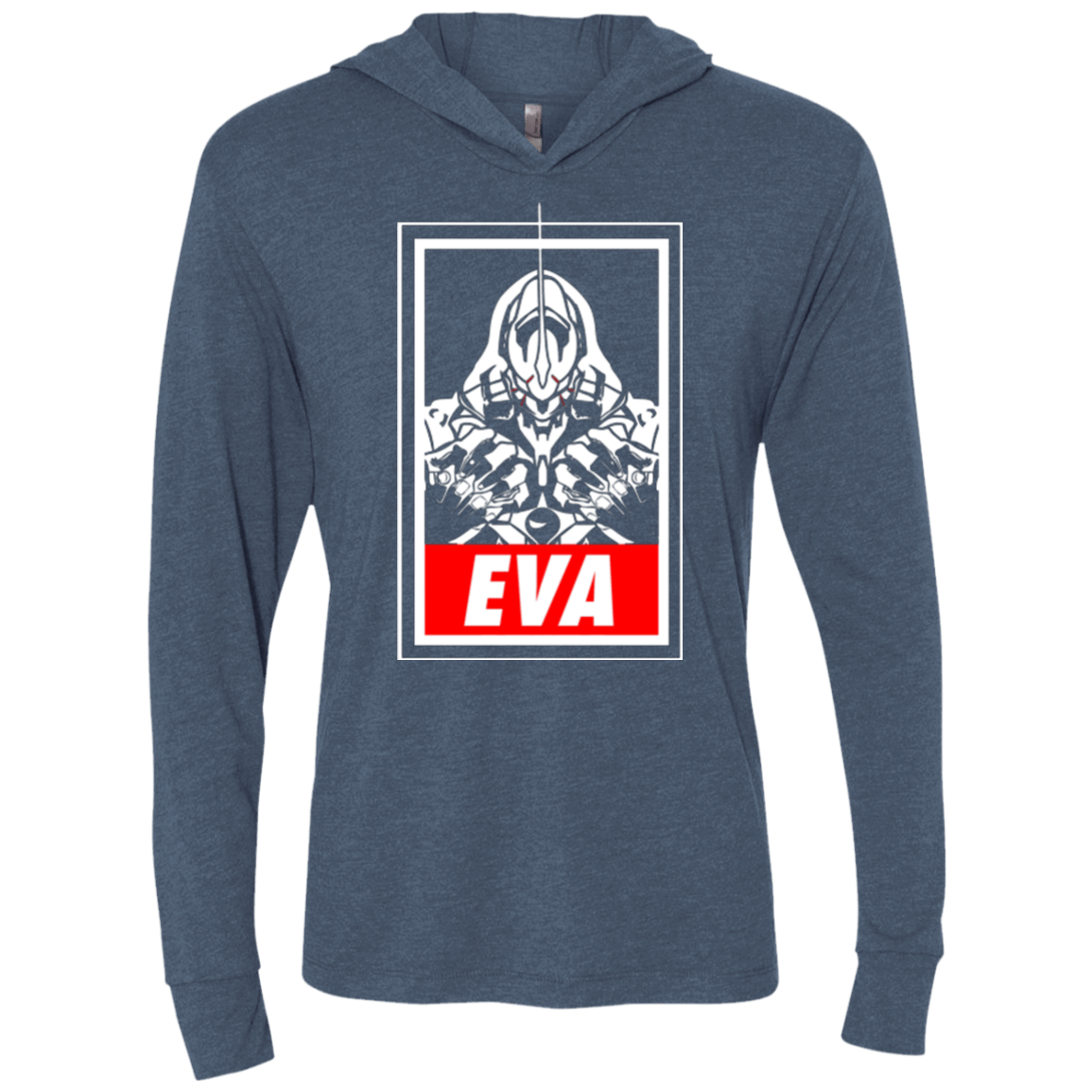 EVA Triblend Long Sleeve Hoodie Tee
