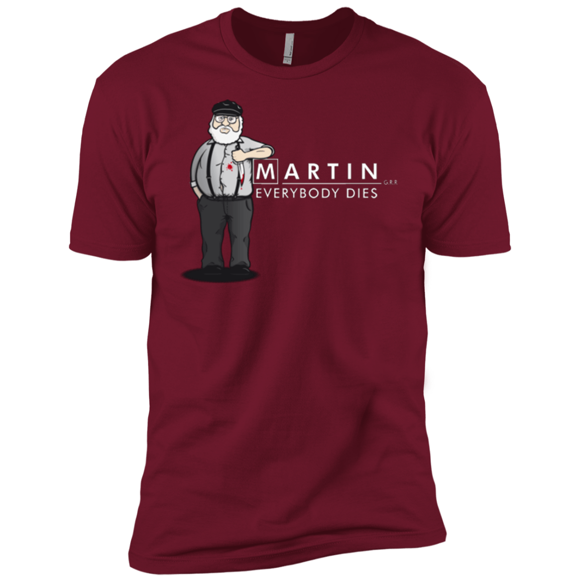 T-Shirts Cardinal / X-Small Everybody Dies Men's Premium T-Shirt