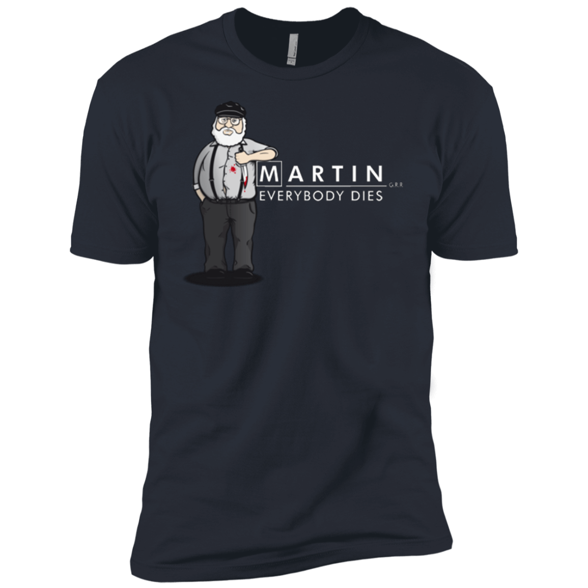 T-Shirts Indigo / X-Small Everybody Dies Men's Premium T-Shirt