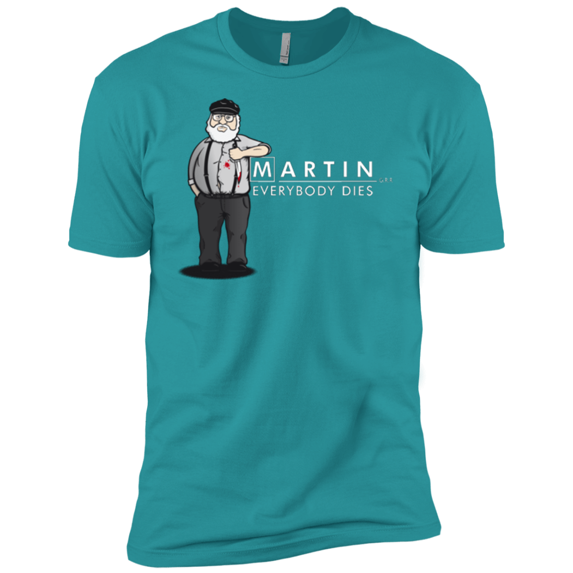 T-Shirts Tahiti Blue / X-Small Everybody Dies Men's Premium T-Shirt