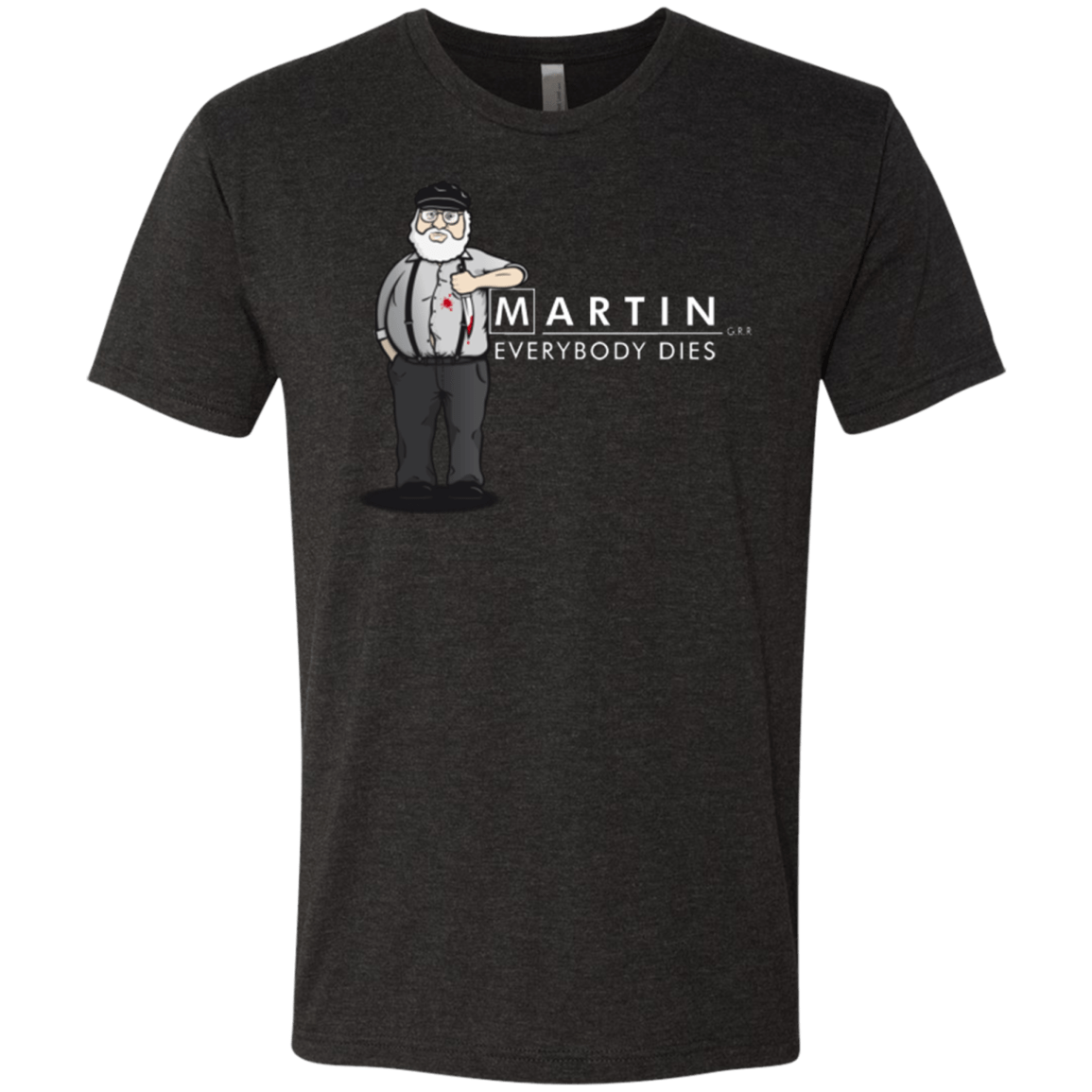 T-Shirts Vintage Black / Small Everybody Dies Men's Triblend T-Shirt