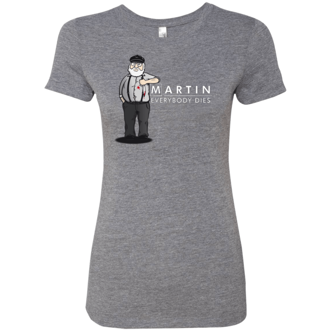 T-Shirts Premium Heather / Small Everybody Dies Women's Triblend T-Shirt