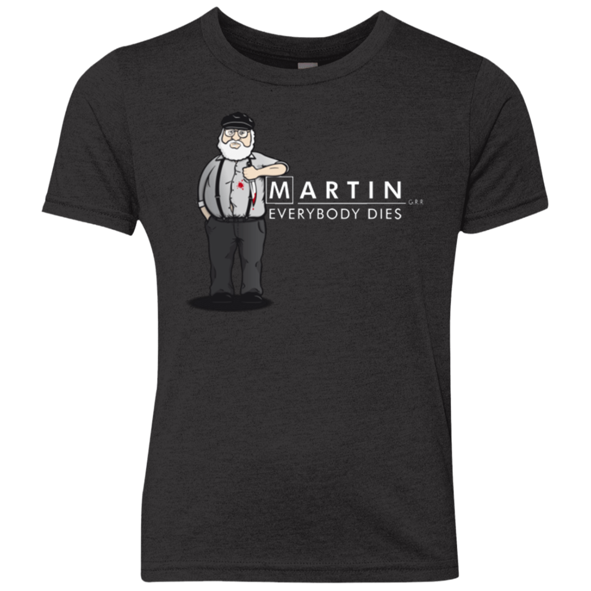 T-Shirts Vintage Black / YXS Everybody Dies Youth Triblend T-Shirt