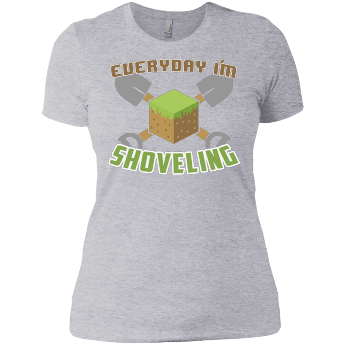 T-Shirts Heather Grey / X-Small Everyday Shoveling Women's Premium T-Shirt