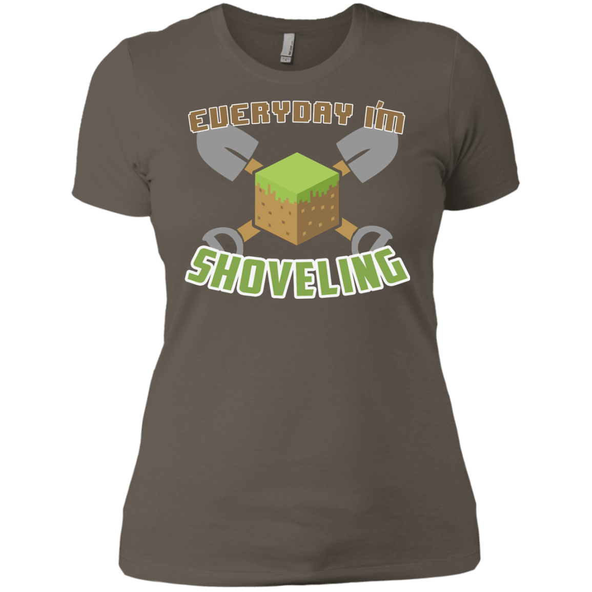 T-Shirts Warm Grey / X-Small Everyday Shoveling Women's Premium T-Shirt