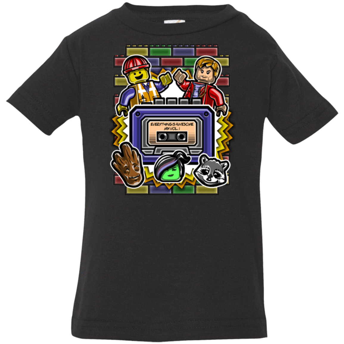 T-Shirts Black / 6 Months Everything is awesome mix Infant PremiumT-Shirt