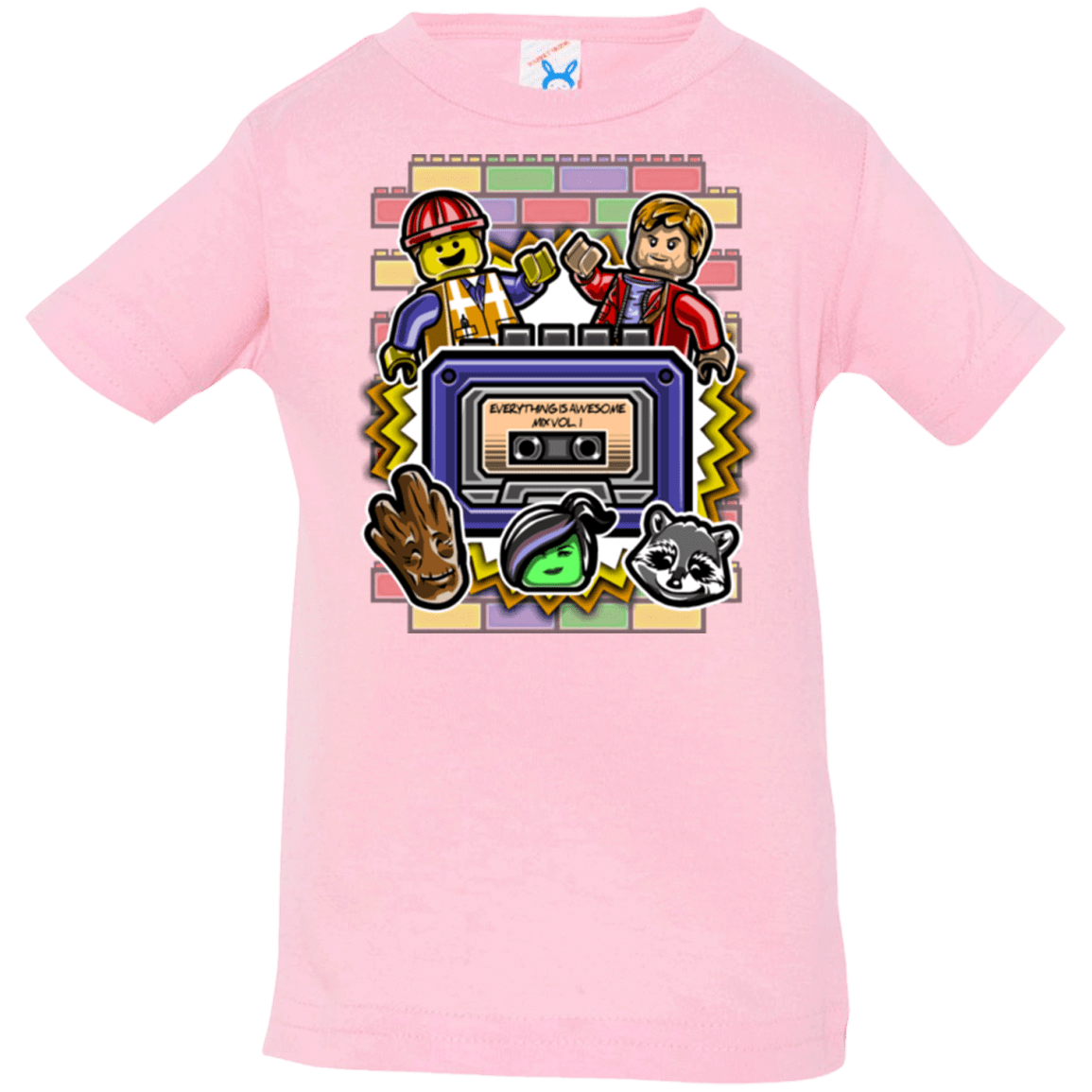 T-Shirts Pink / 6 Months Everything is awesome mix Infant PremiumT-Shirt