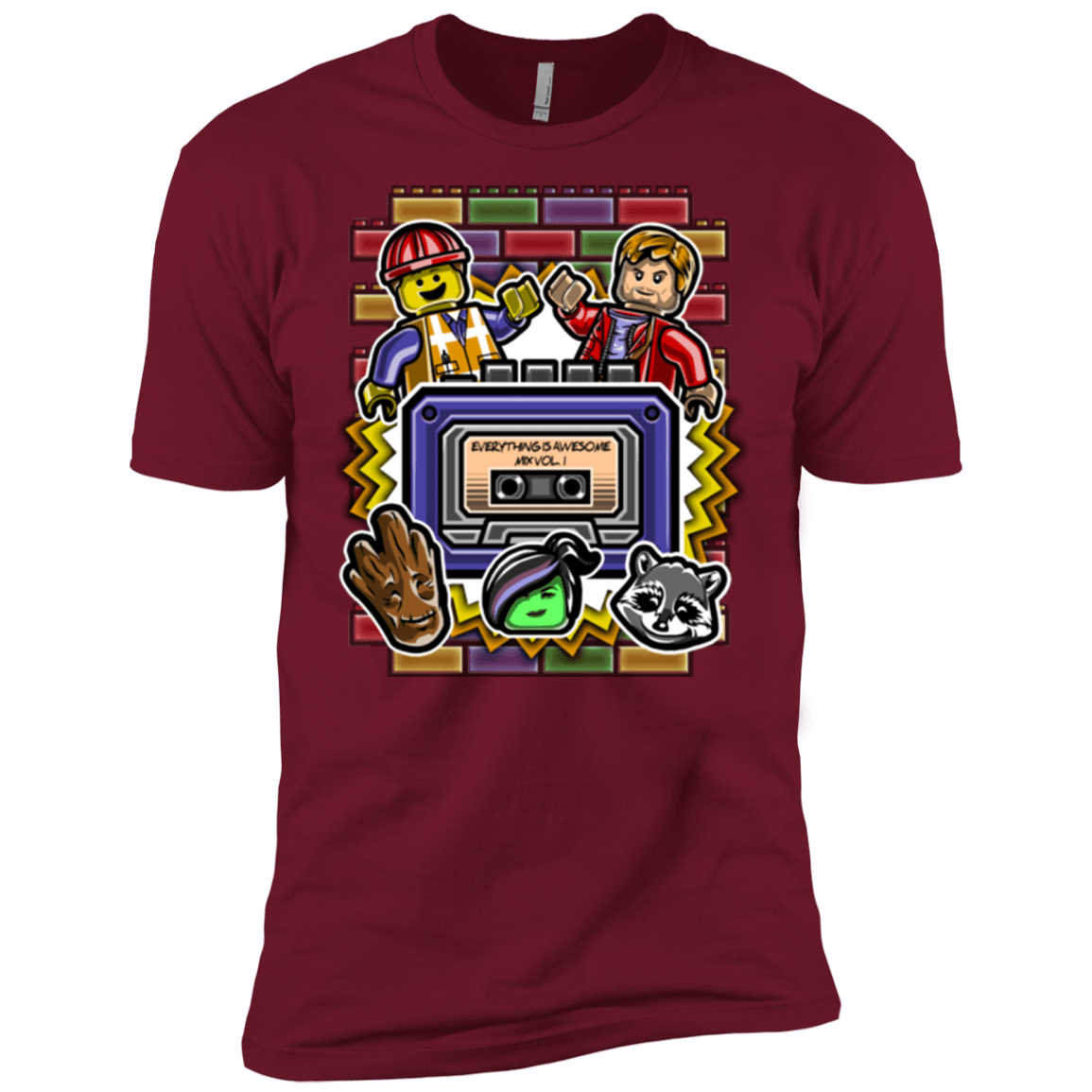 T-Shirts Cardinal / X-Small Everything is awesome mix Men's Premium T-Shirt