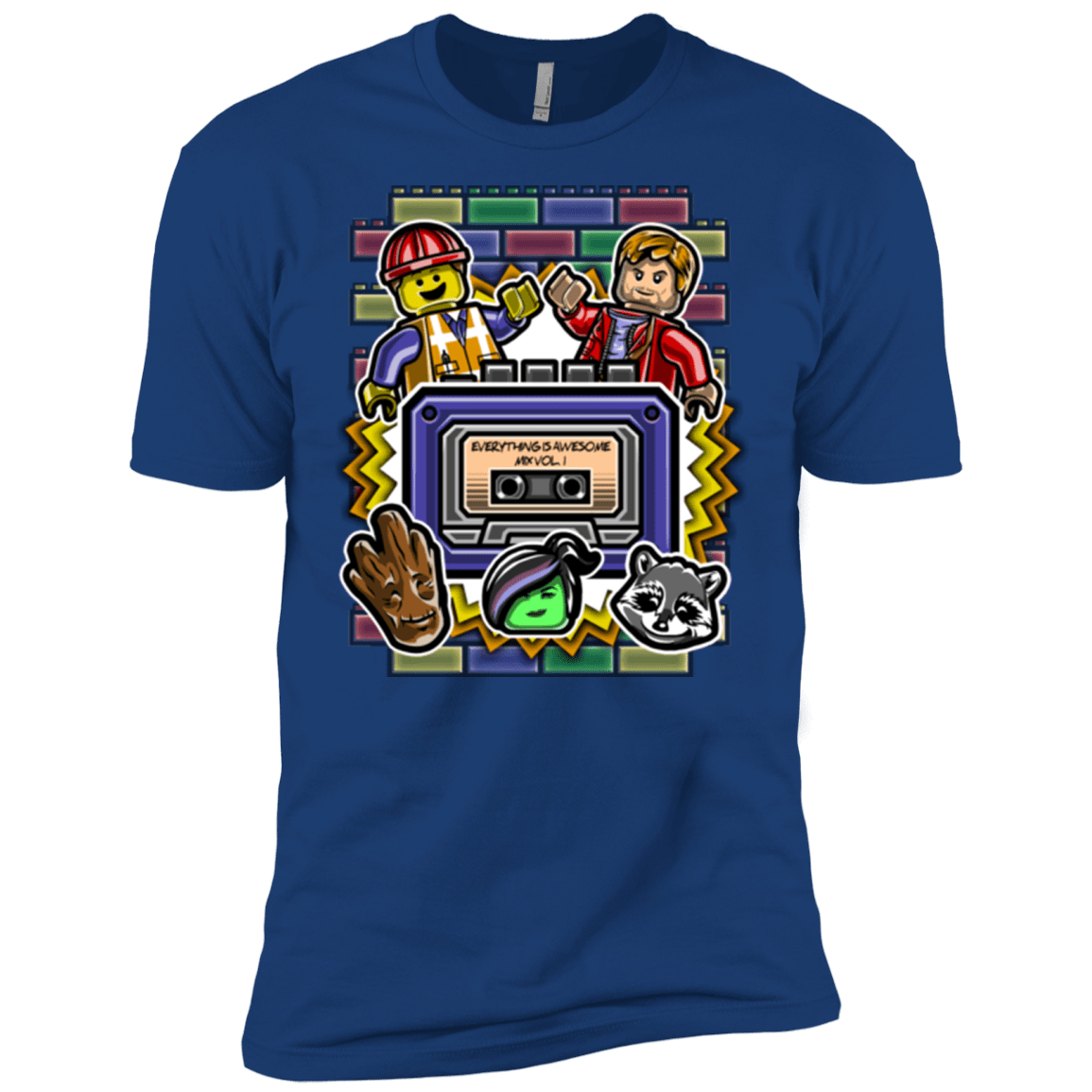 T-Shirts Royal / X-Small Everything is awesome mix Men's Premium T-Shirt