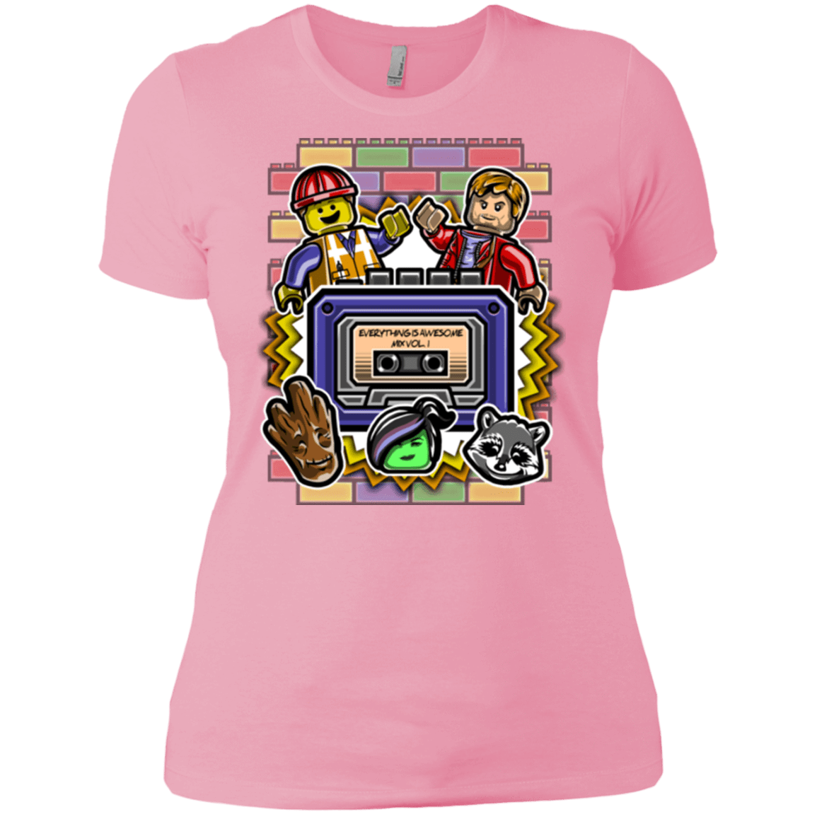 T-Shirts Light Pink / X-Small Everything is awesome mix Women's Premium T-Shirt