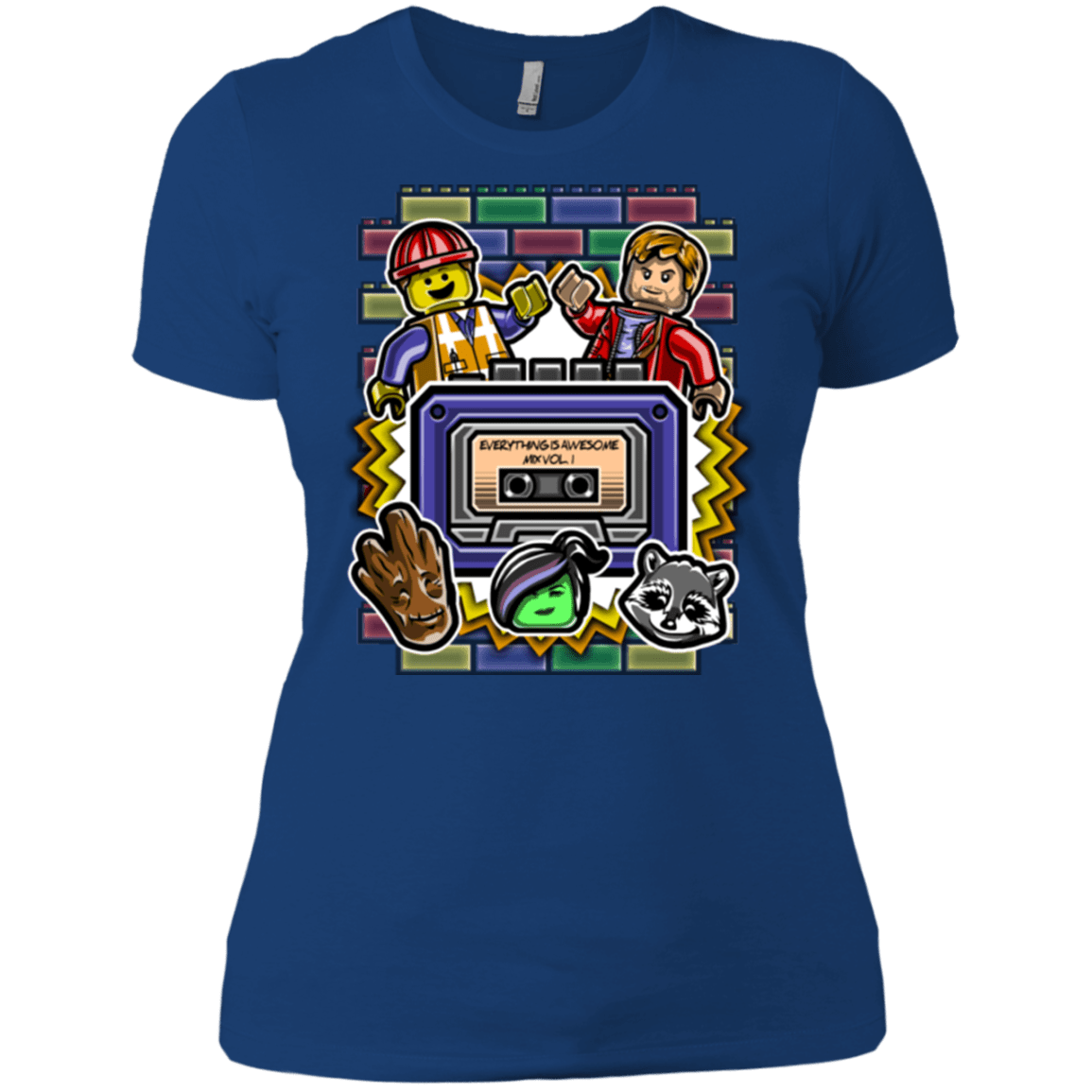 T-Shirts Royal / X-Small Everything is awesome mix Women's Premium T-Shirt