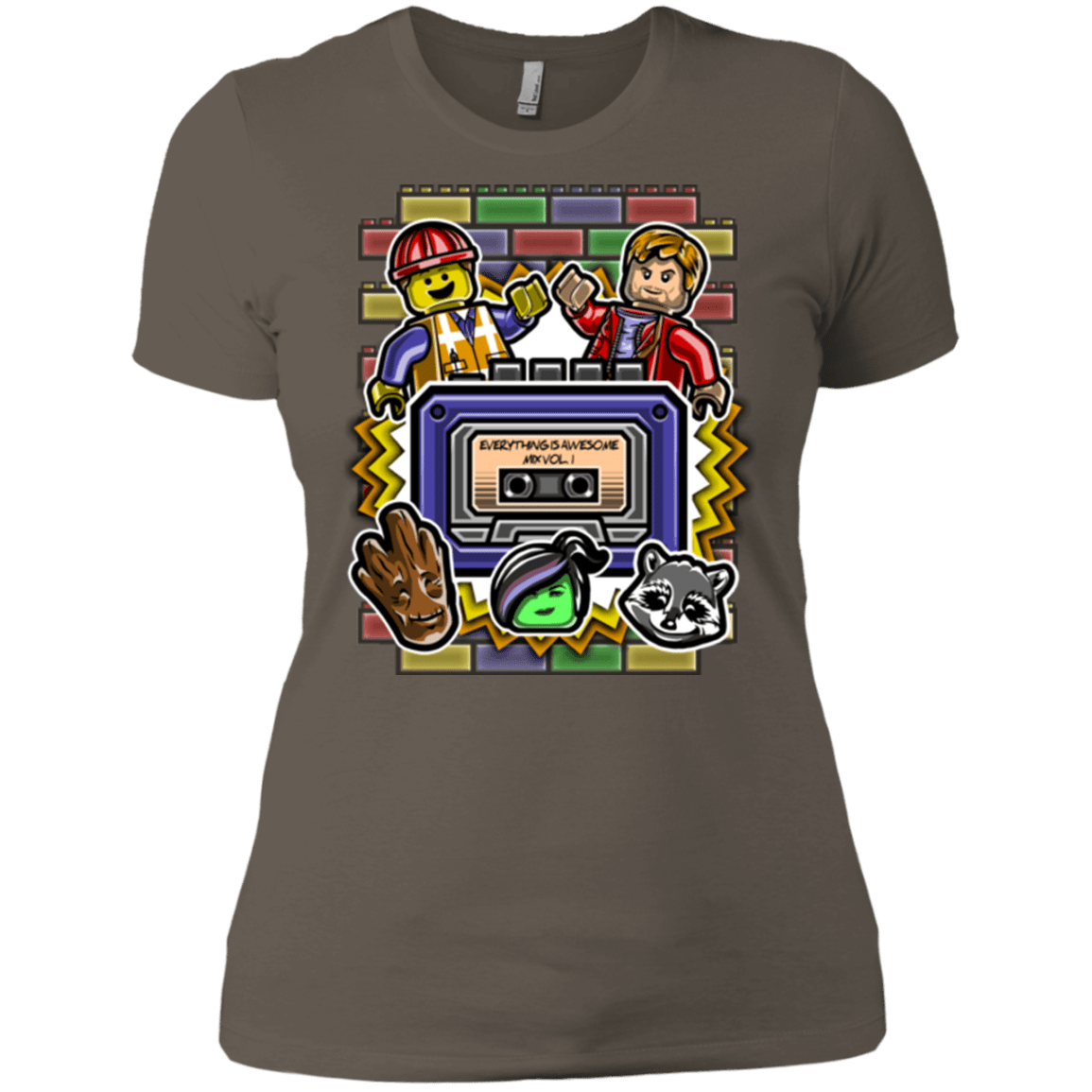 T-Shirts Warm Grey / X-Small Everything is awesome mix Women's Premium T-Shirt