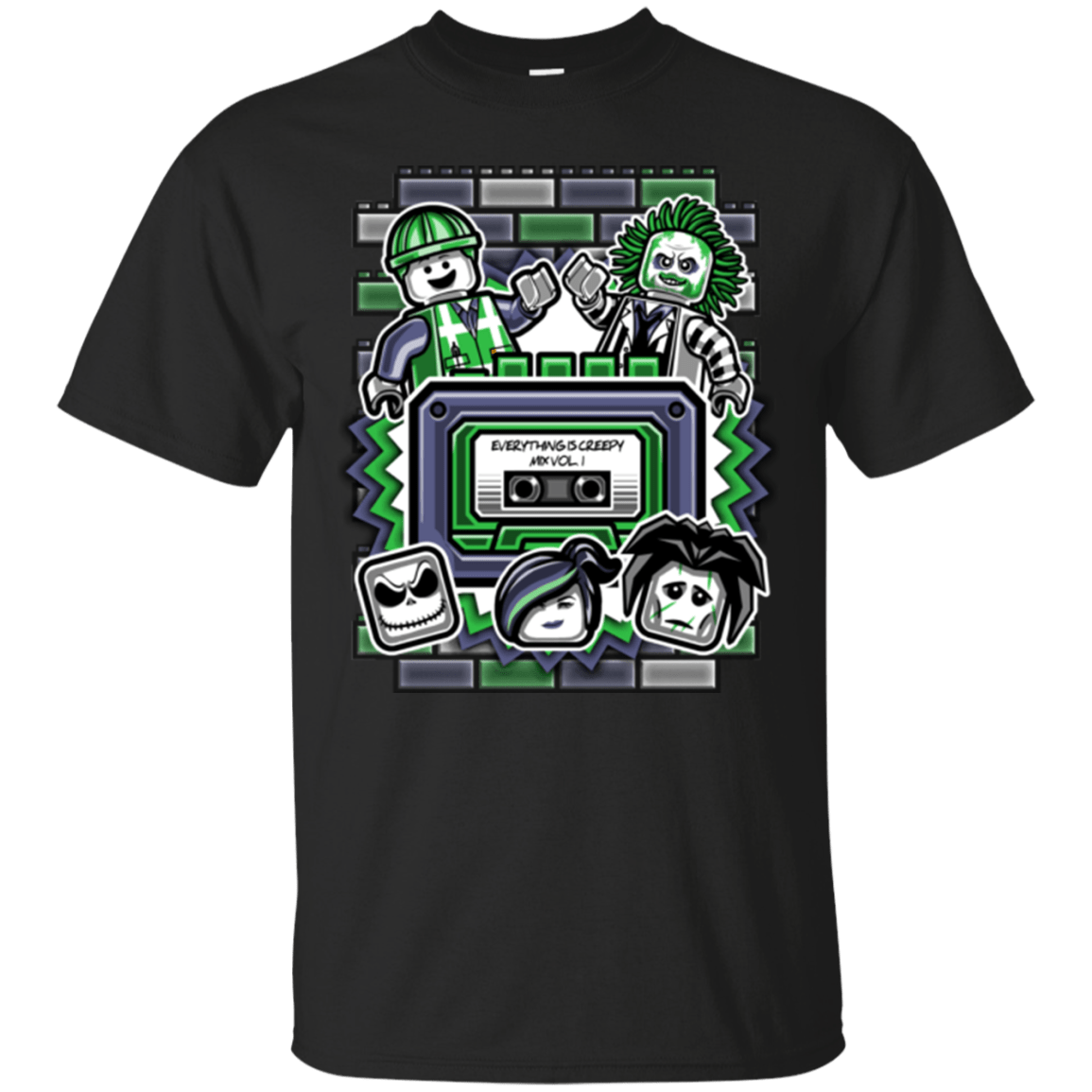 T-Shirts Black / Small Everything Is Creepy Mix T-Shirt