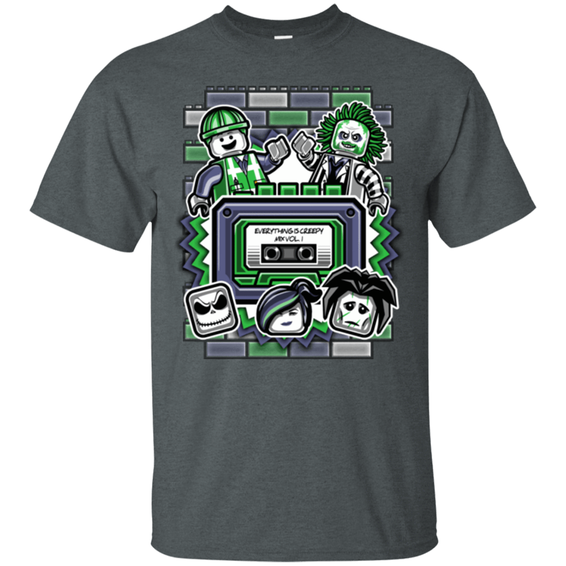 T-Shirts Dark Heather / Small Everything Is Creepy Mix T-Shirt